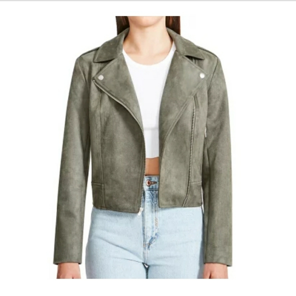 BB Dakota by Steve Madden Ladies Suede Moto Jacket